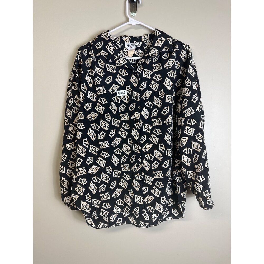 Maycene vintage 1980-90 no size see measurements. Button down.